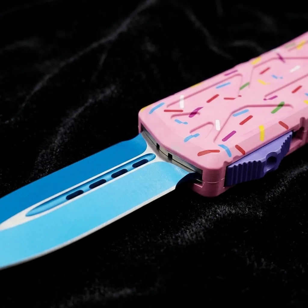 Spring Automatic Knife Micro Collectible OTF Gift - 6072