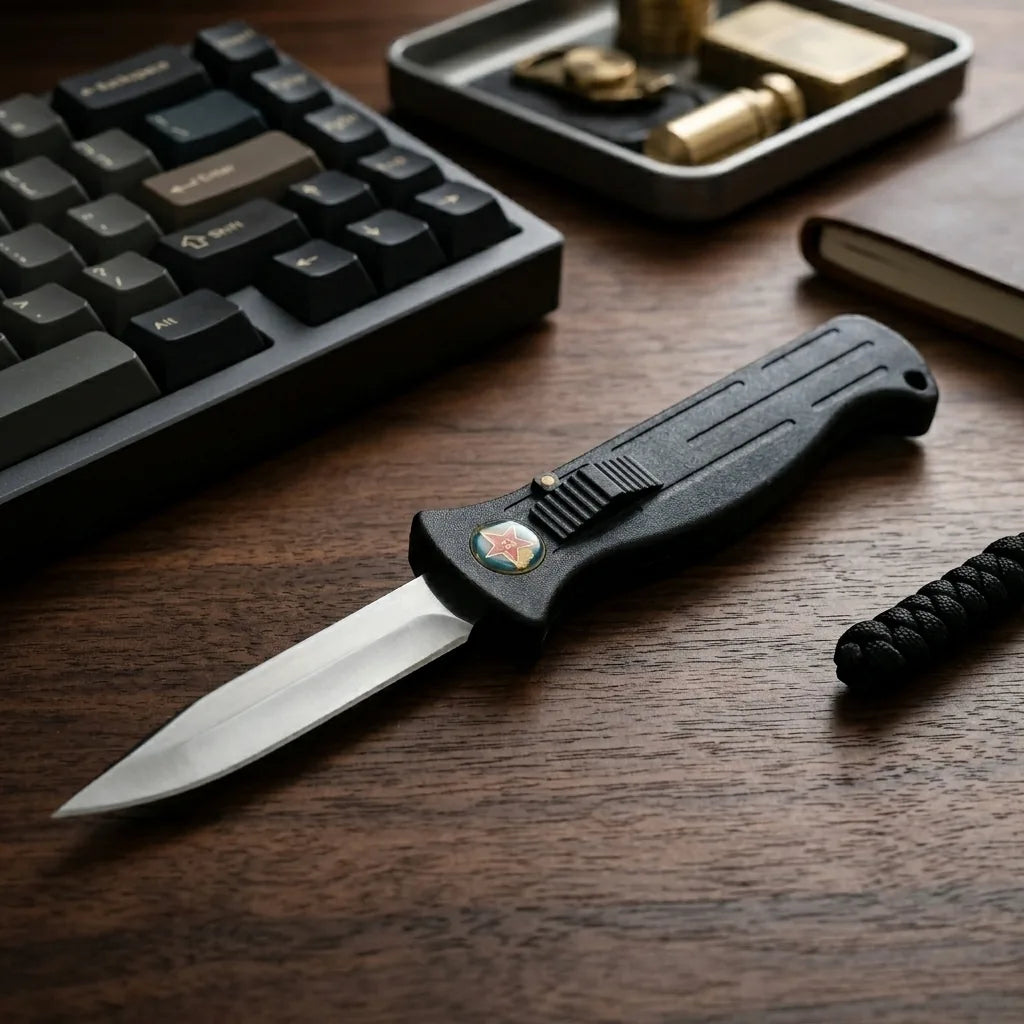 Spring Automatic Knife Type  Collectible OTF Gift - 4136