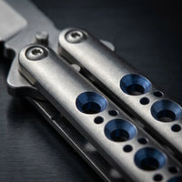 Balisong Butterfly Knife Cla Flip Trick Collectible - 3345