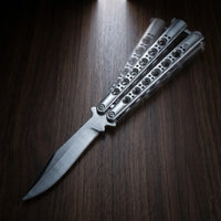 Balisong Butterfly Knife Thr Flip Trick Collectible - 6493