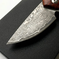 Damascus Folding Knife VG10  EDC Collectible Gift - 5557