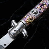 Spring Automatic Knife Zhahu Collectible OTF Gift - 4258