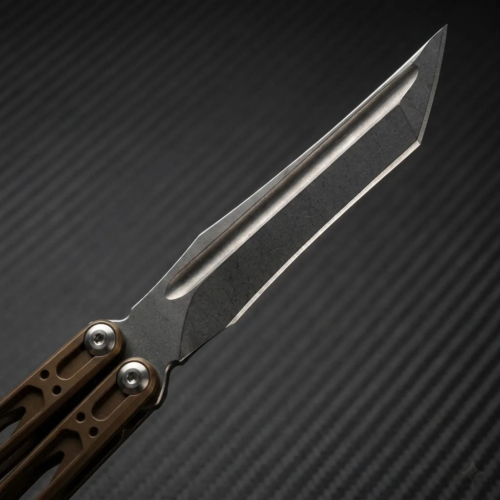 Balisong Butterfly Knife Mag Flip Trick Collectible - 6608