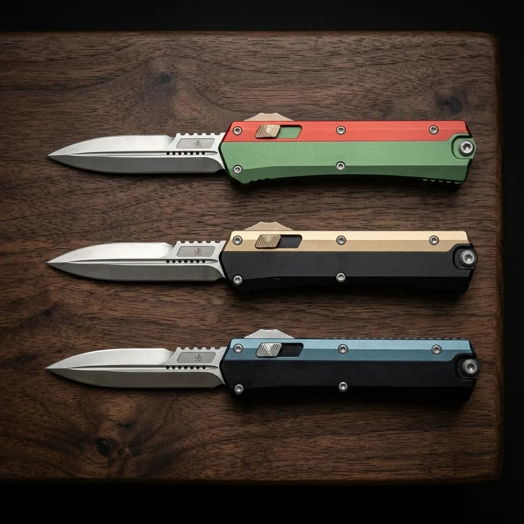 Spring Automatic Knife Micro Collectible OTF Gift - 6850