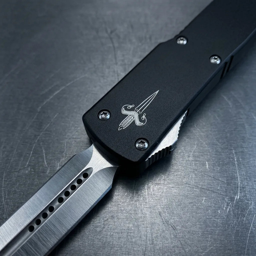Spring Automatic Knife Micro Collectible OTF Gift - 6038