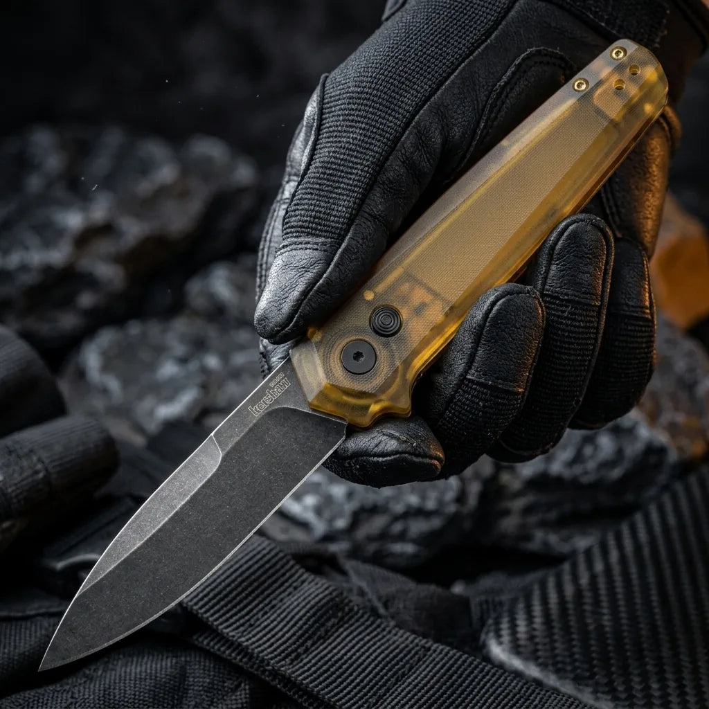 Spring Automatic Knife Kaxiu Collectible OTF Gift - 6095