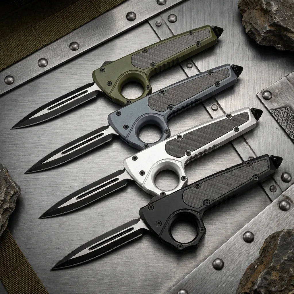 Spring Automatic Knife Micro Collectible OTF Gift - 7090
