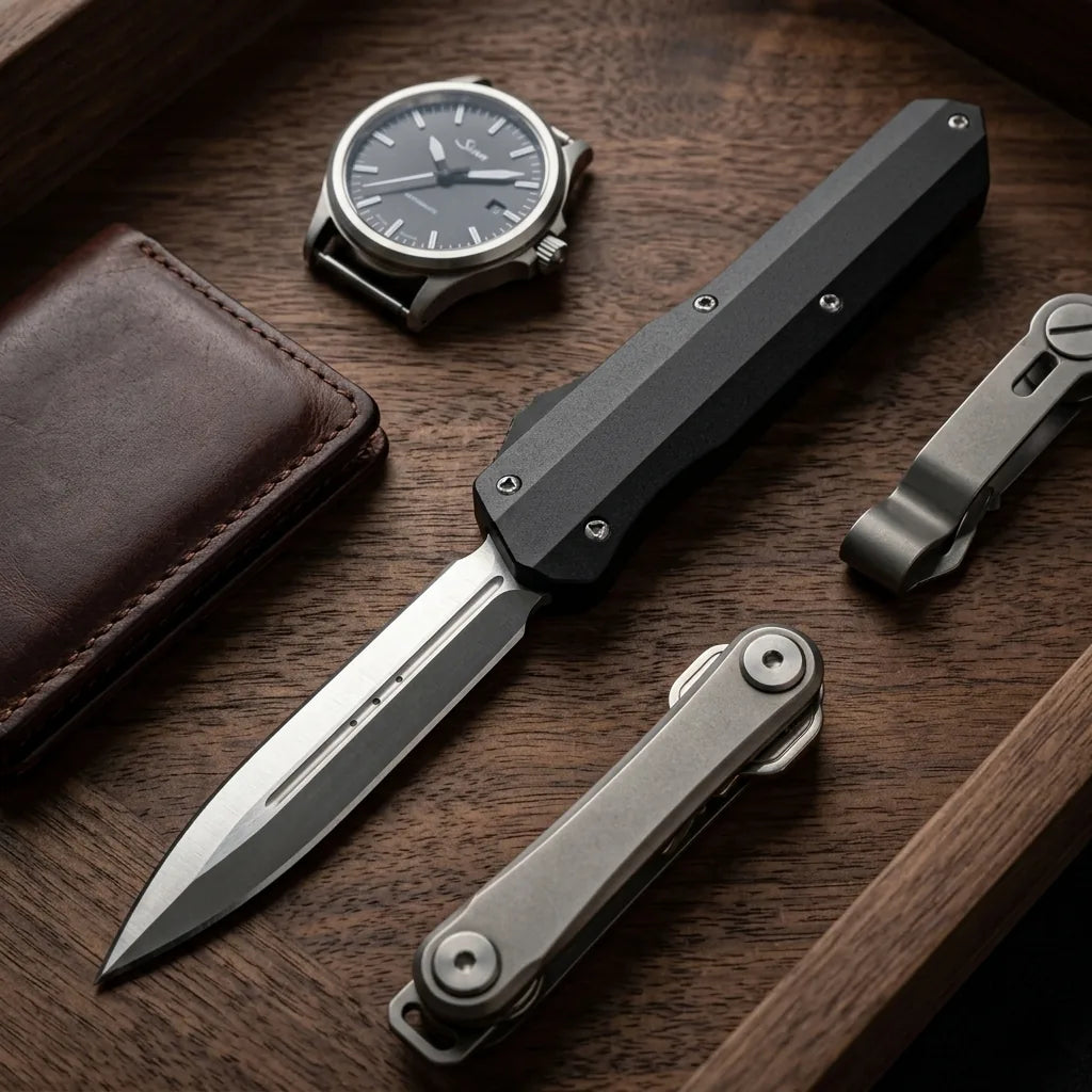 Spring Automatic Knife Micro Collectible OTF Gift - 5029