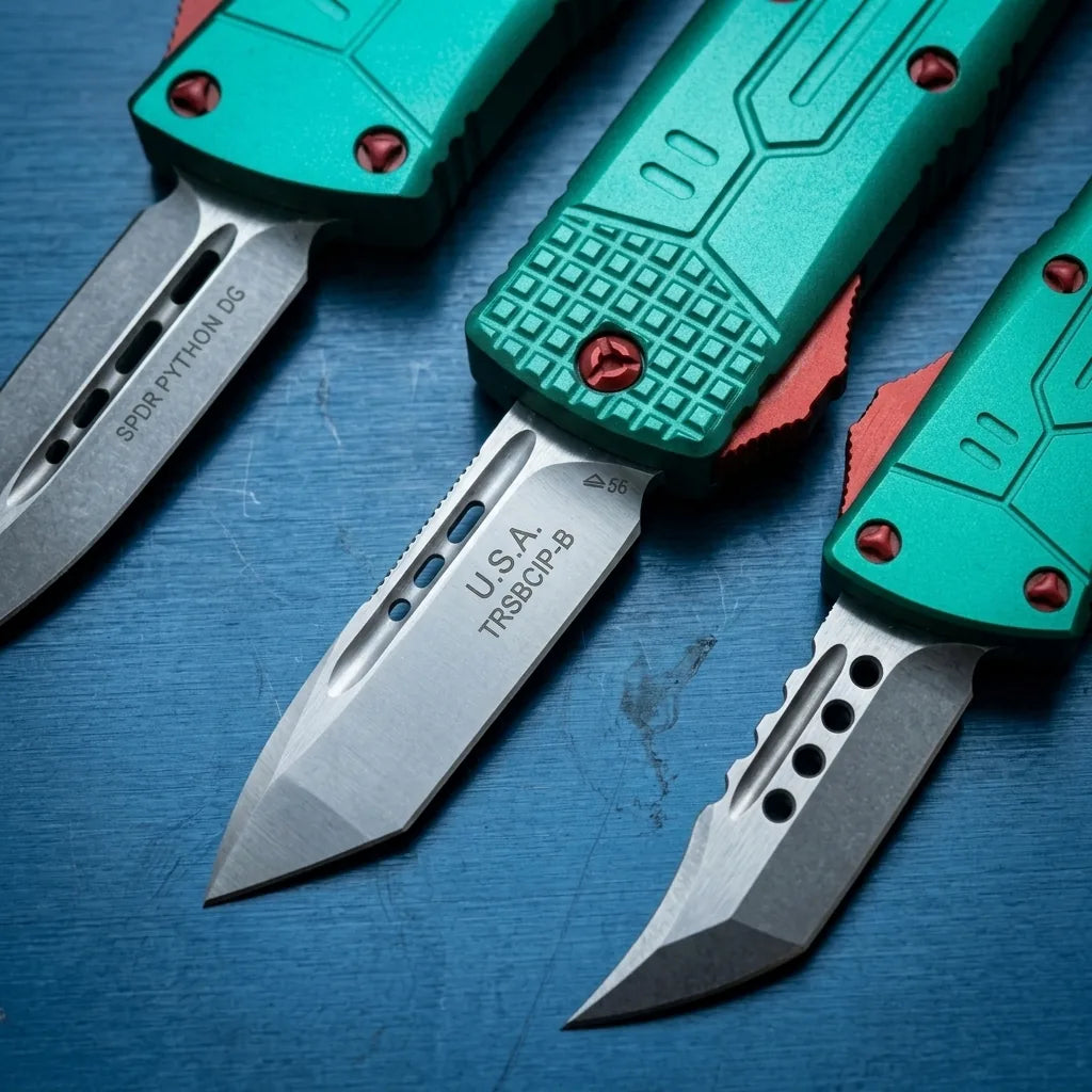 Spring Automatic Knife Micro Collectible OTF Gift - 7000