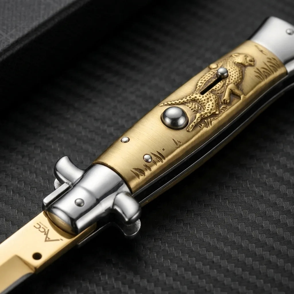 Spring Automatic Knife Zhahu Collectible OTF Gift - 4766