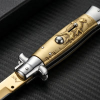 Spring Automatic Knife Zhahu Collectible OTF Gift - 4766