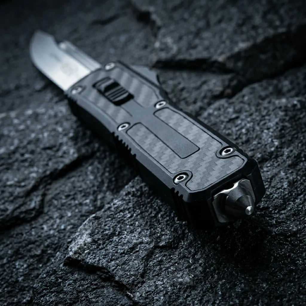 Spring Automatic Knife Micro Collectible OTF Gift - 6618