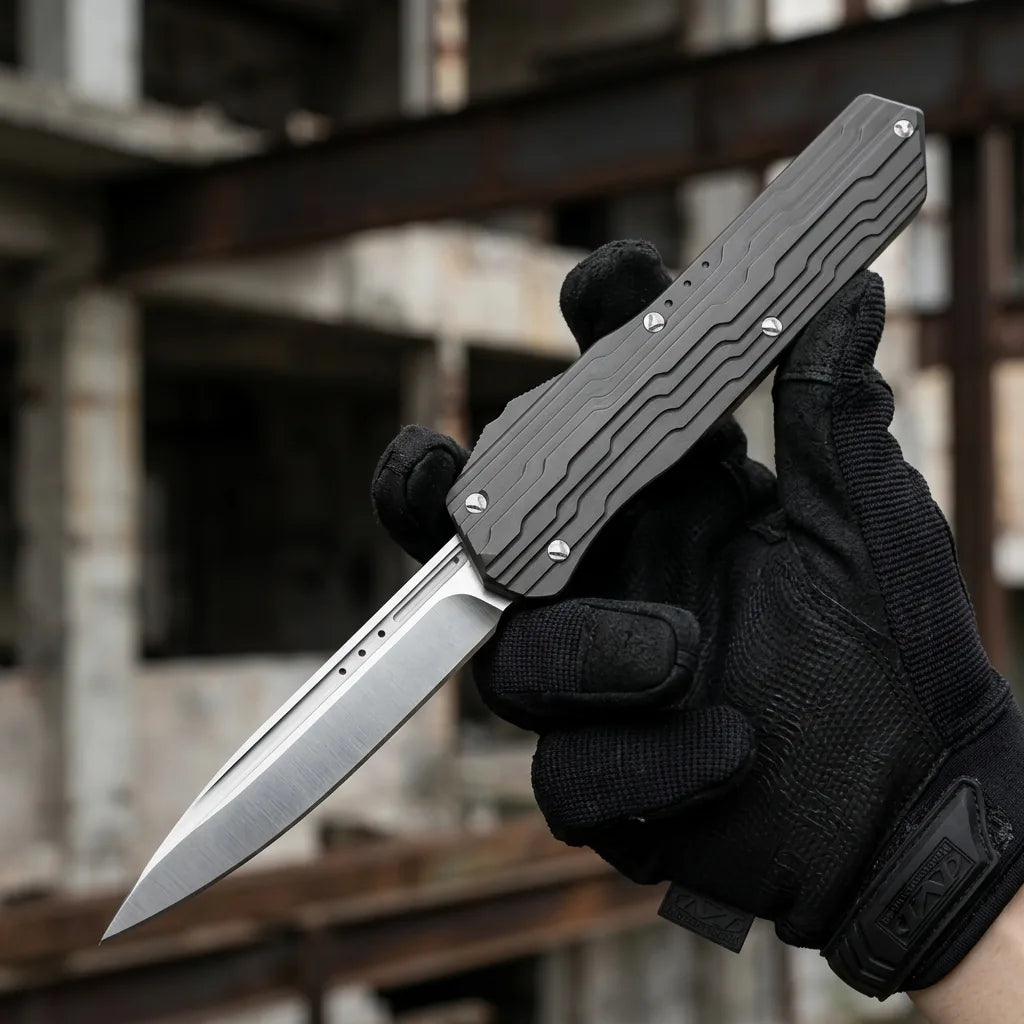 Spring Automatic Knife Micro Collectible OTF Gift - 4444