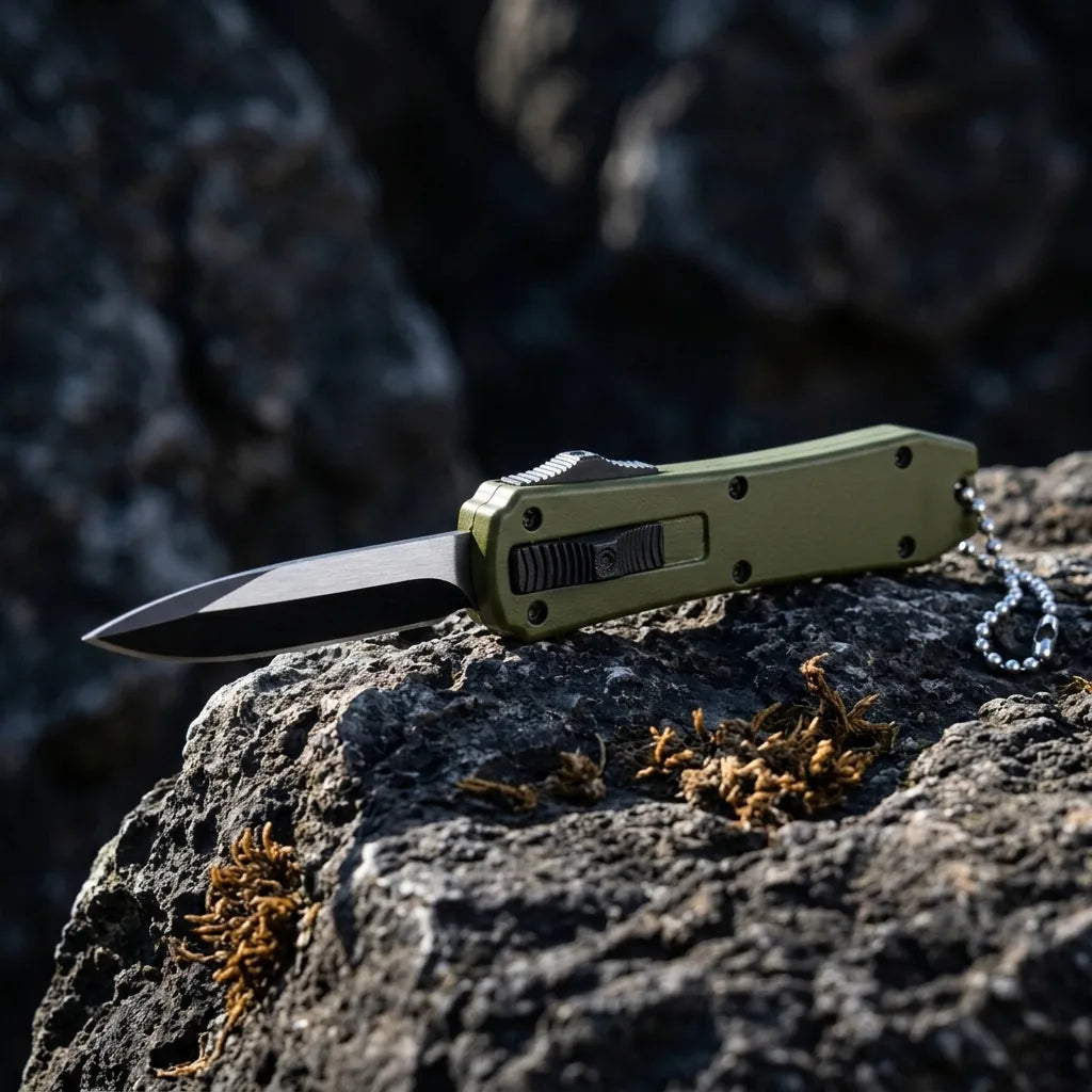 Spring Automatic Knife Mini  Collectible OTF Gift - 4532