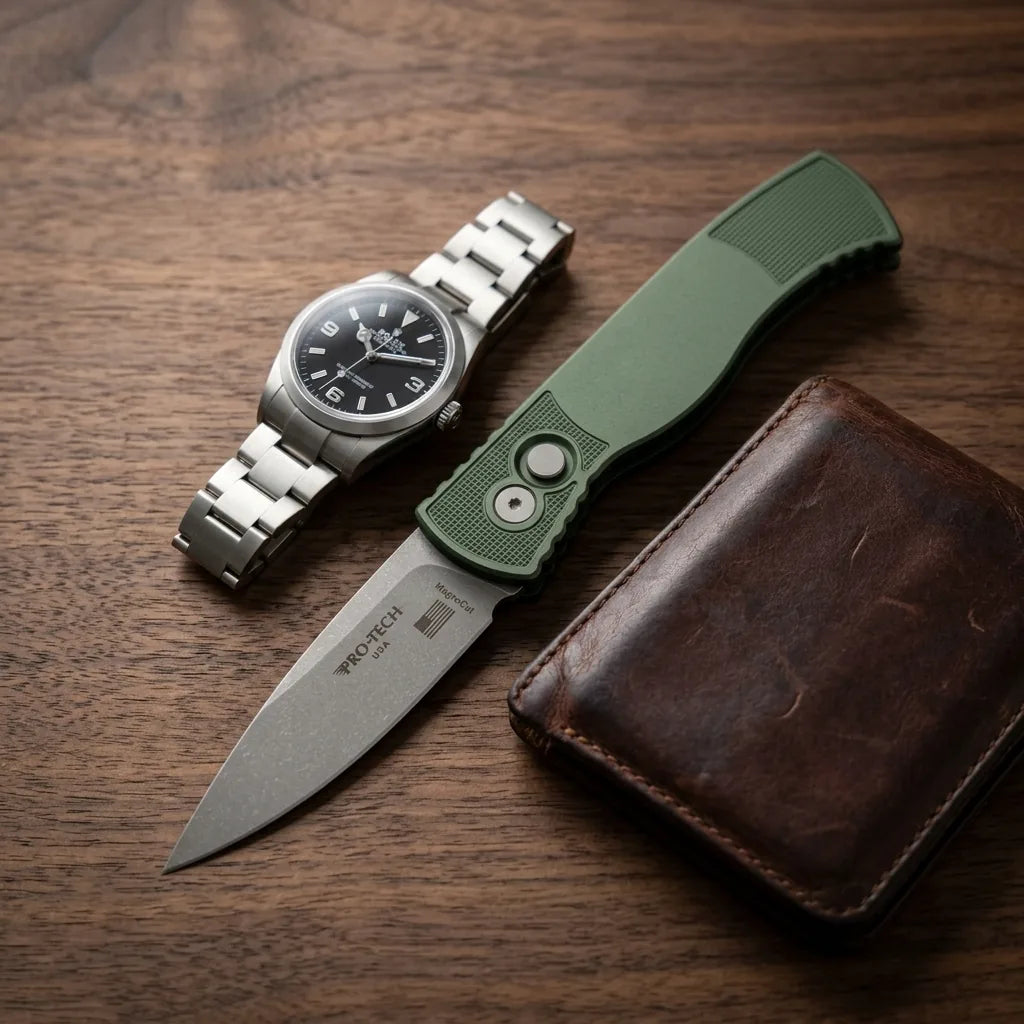 Spring Automatic Knife Ameri Collectible OTF Gift - 6652