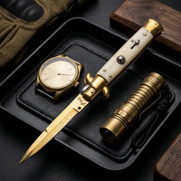 Spring Automatic Knife 9-Inc Collectible OTF Gift - 3434