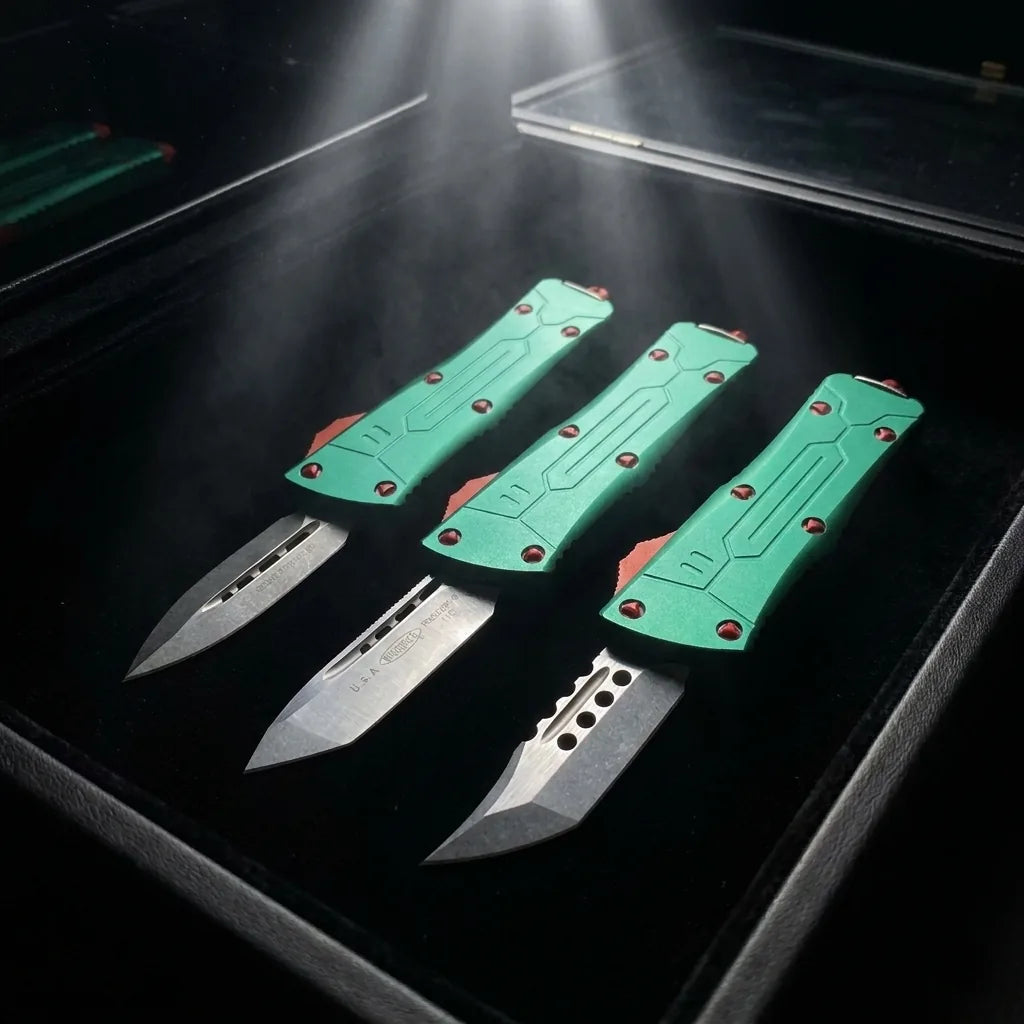 Spring Automatic Knife Micro Collectible OTF Gift - 7000