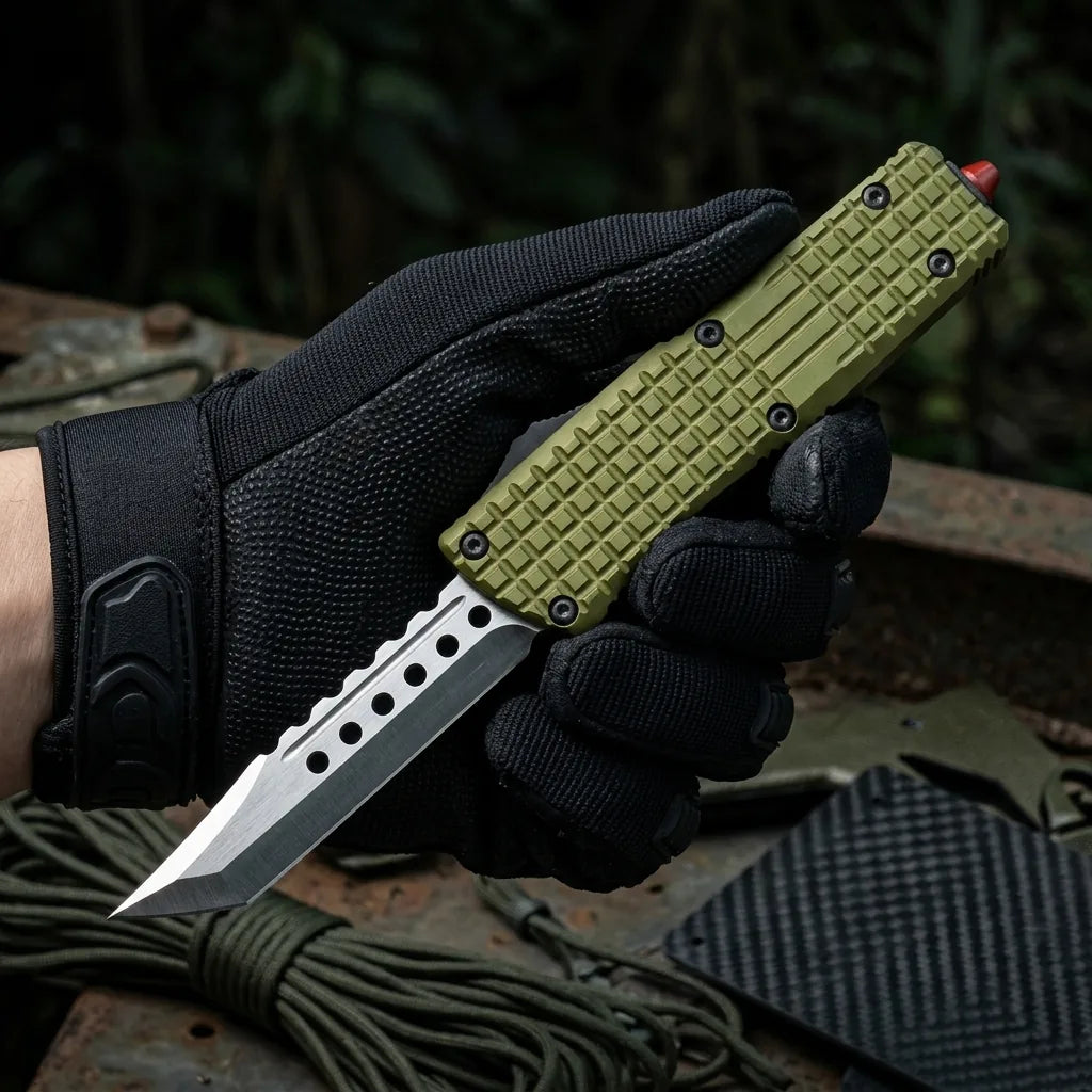 Spring Automatic Knife Micro Collectible OTF Gift - 5957