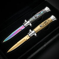 Spring Automatic Knife Zhahu Collectible OTF Gift - 4766