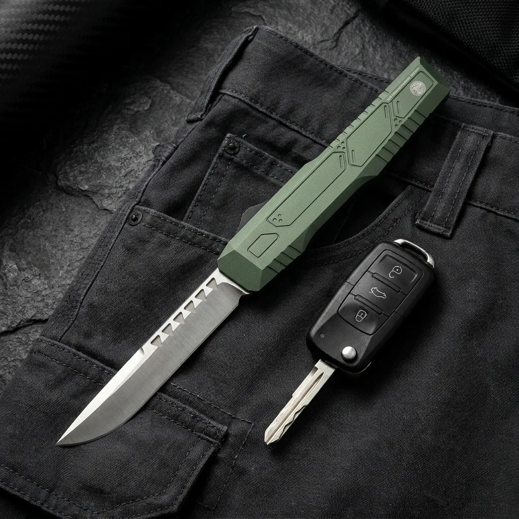 Spring Automatic Knife 2025  Collectible OTF Gift - 7025