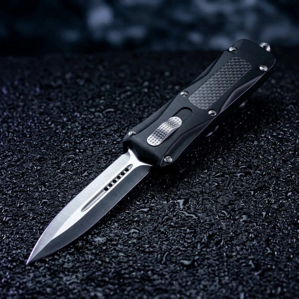 Spring Automatic Knife Butte Collectible OTF Gift - 6842