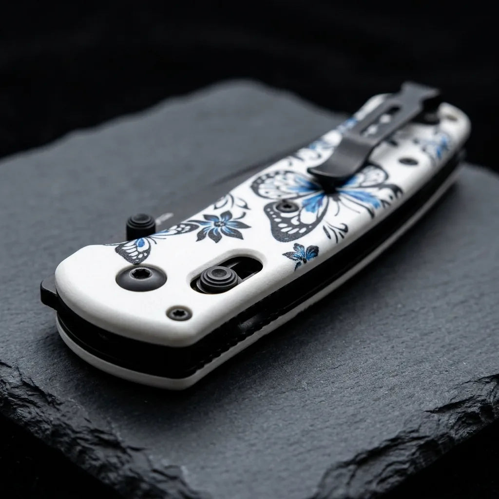 Spring Automatic Knife Micro Collectible OTF Gift - 7158