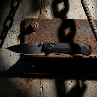 Damascus Folding Knife Butte EDC Collectible Gift - 6946
