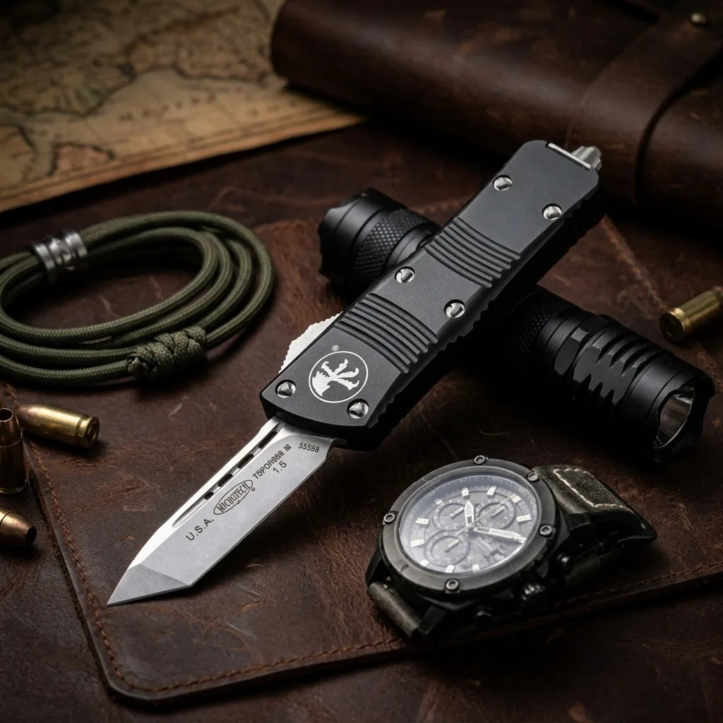 Spring Automatic Knife Micro Collectible OTF Gift - 5303