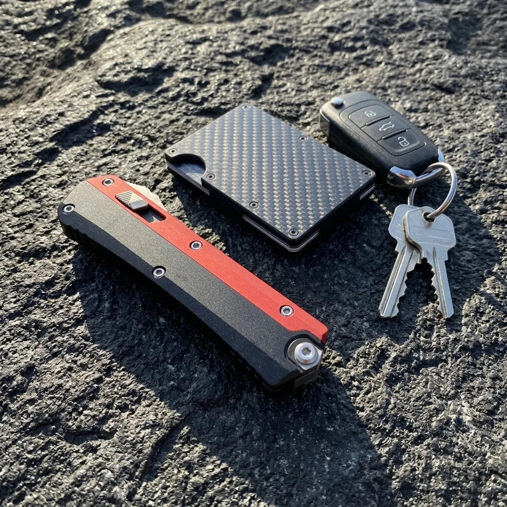 Spring Automatic Knife Micro Collectible OTF Gift - 6850