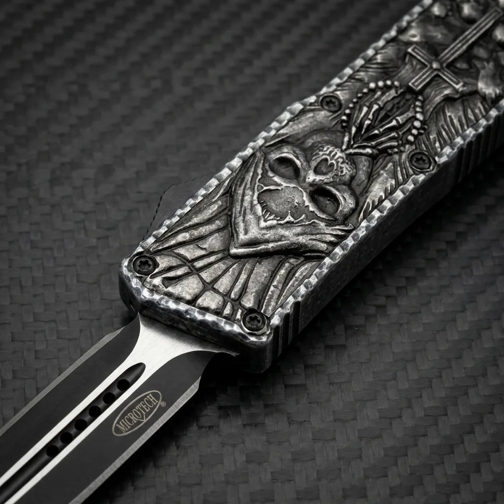 Spring Automatic Knife Micro Collectible OTF Gift - 5095