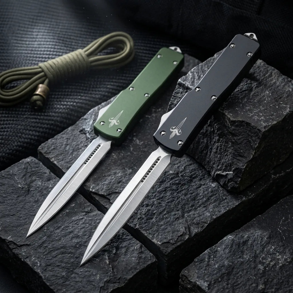 Spring Automatic Knife Micro Collectible OTF Gift - 6038