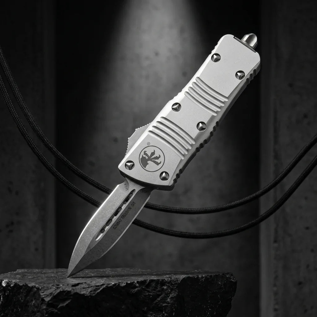 Spring Automatic Knife Micro Collectible OTF Gift - 5419
